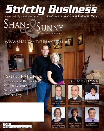 Strictly Business June Cover, Shane and Sunny Photography