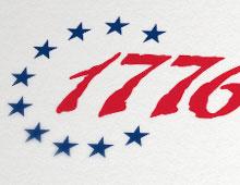 1776 Grounds Maintenance Logo and Business Card Design